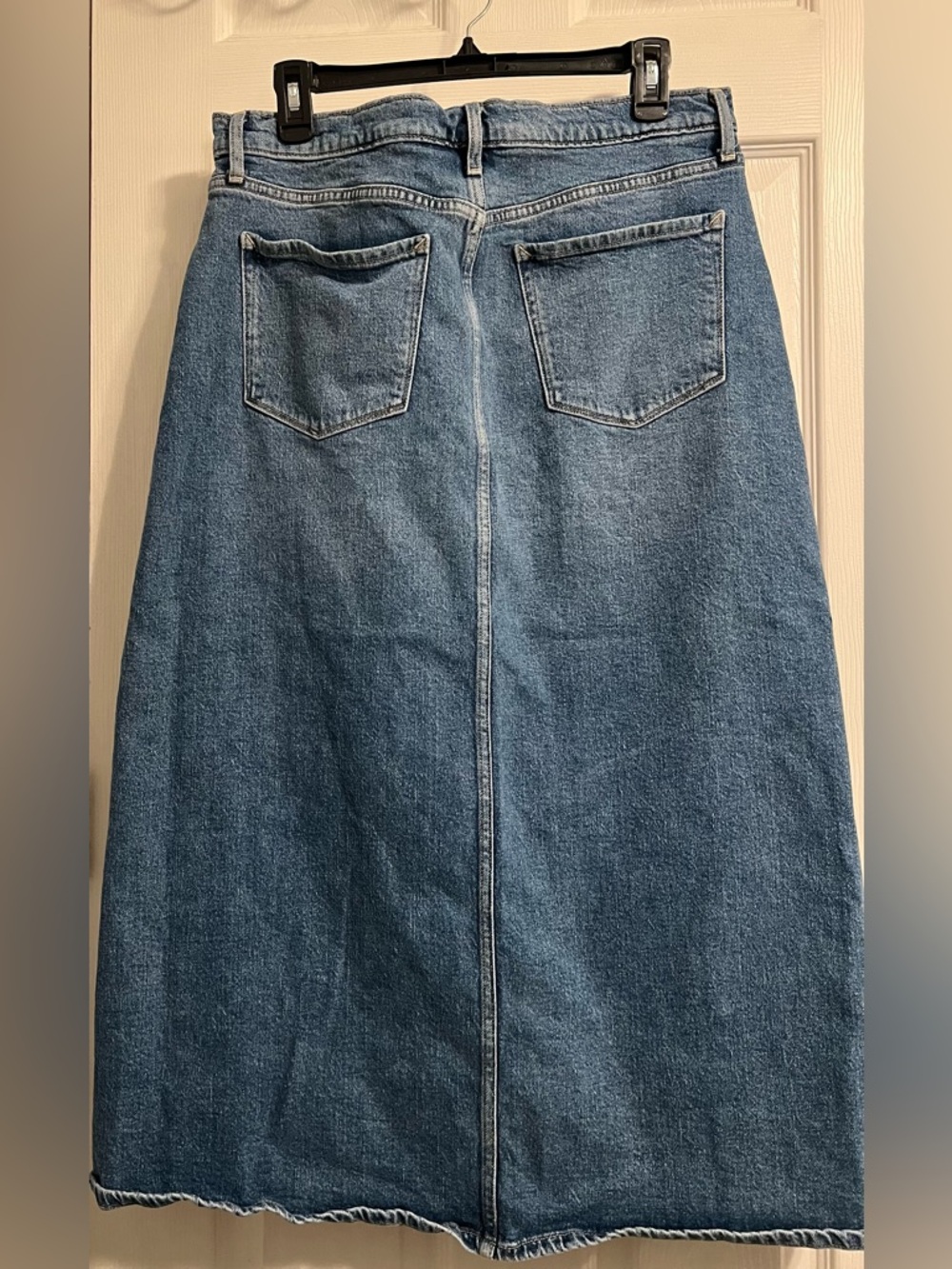 a.n.a a new approach Blue Denim Maxi Skirt - Picture 4 of 10